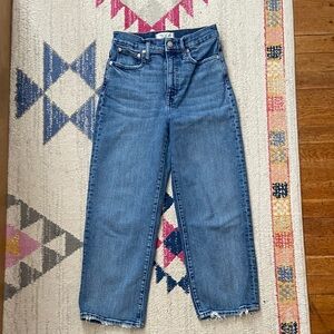 Madewell Slim Wide Leg Crop 26